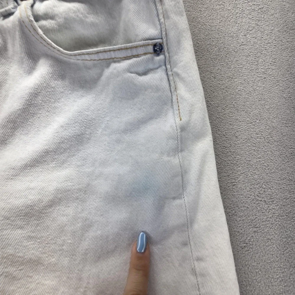 Vintage Levis 501 Jeans Mens White Button Fly Made in USA 90s Fits 27x29